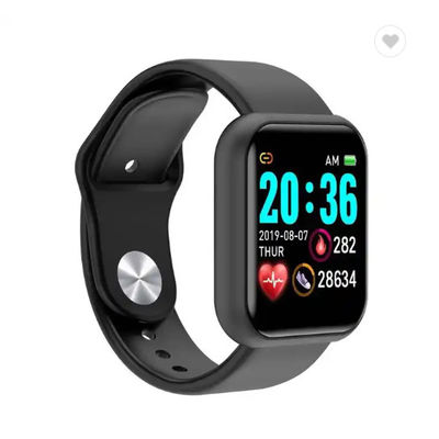 Умный smartwatch монитора D20 спорта тарифа сердца кровяного давления дозора