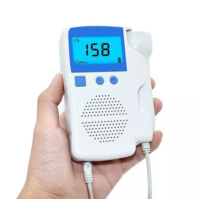 Кардиомонитора Doppler беременной женщины монитор биения сердца цифров фетального фетальный
