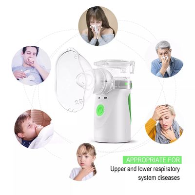 Ультразвуковая портативная машина Nebulizer питьевая вдыхает батарею x AAA Ce сетки электрическую 2 270g