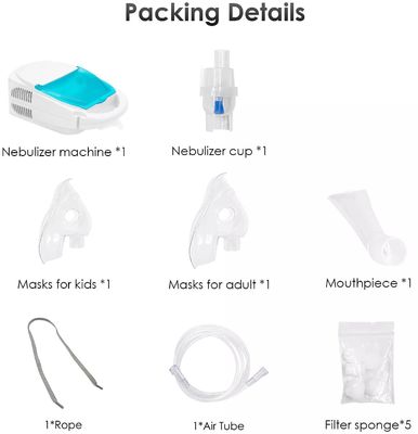 Машины Nebulizer астмы CE OEM компрессора портативной портативный медицинский