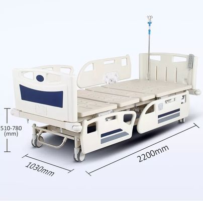 5 кровать пациента ICU кровати ухода функции ICU электрическая регулируемая медицинская