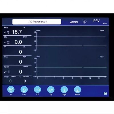 Портативн Maquina De Anestesia машина наркотизации экрана LCD 10,4 дюймов