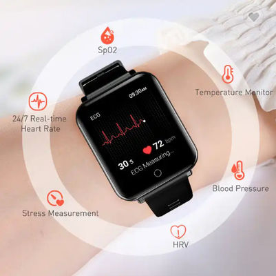 Smartwatch запястья монитора метра глюкозы уровня сахара в крови цифров не инвазионный
