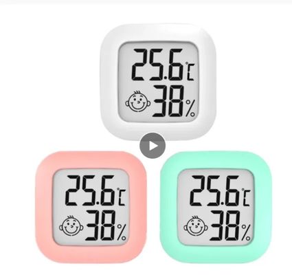 Мини крытый метр влажности датчика датчика влагомера термометра комнаты LCD цифров