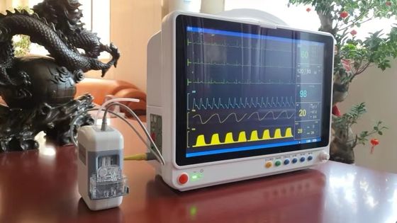 Монитор показателей жизненно важных функций терпеливый 15 уход за больным Nibp SPO2 Ecg Multiparameter медицинский ICU дюйма