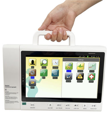 Сенсорный дисплей беспроводный зонд Ctg Machine Материнский фетальный монитор